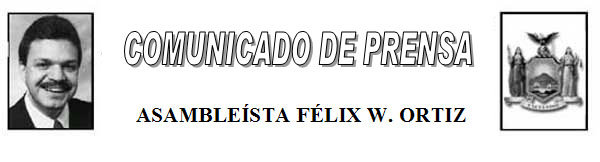 Comunicado De Prensa - Asambleísta Félix W. Ortiz