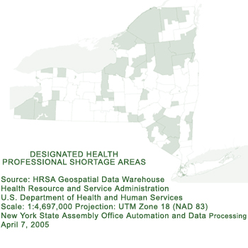 Designated Health Professional Shortage Areas