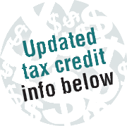 Updated Tax Credit Information Below