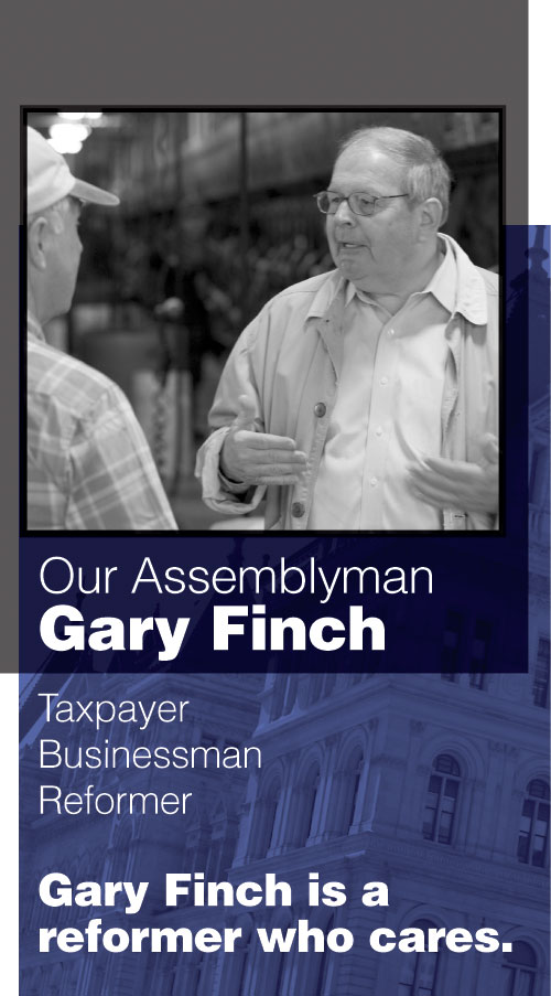 Gary Finch is a reformer who cares.
