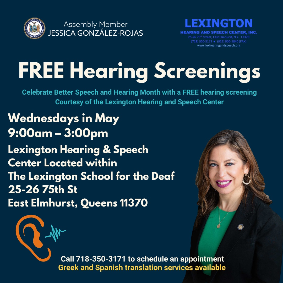 Free Hearing Screenings Every Wednesday in May