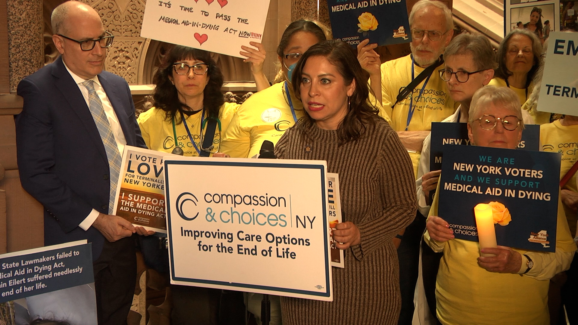 Gonzalez-Rojas Urges Passage of NY’s Medical Aid in Dying Act