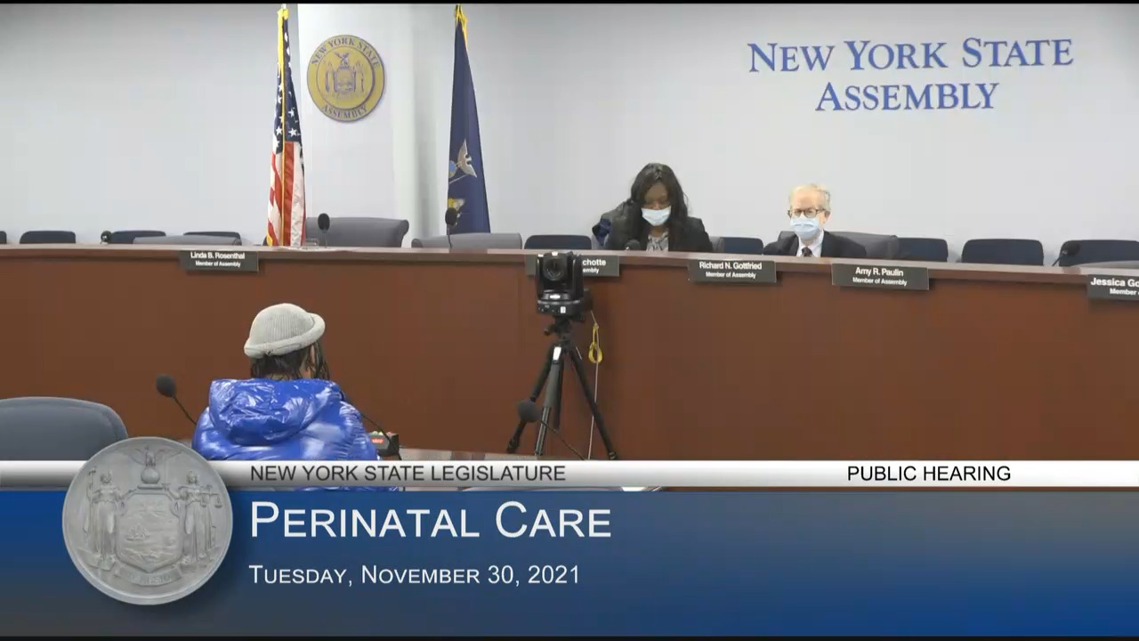 Save Rose Foundation Founder Testifies During a Public Hearing on Perinatal Care