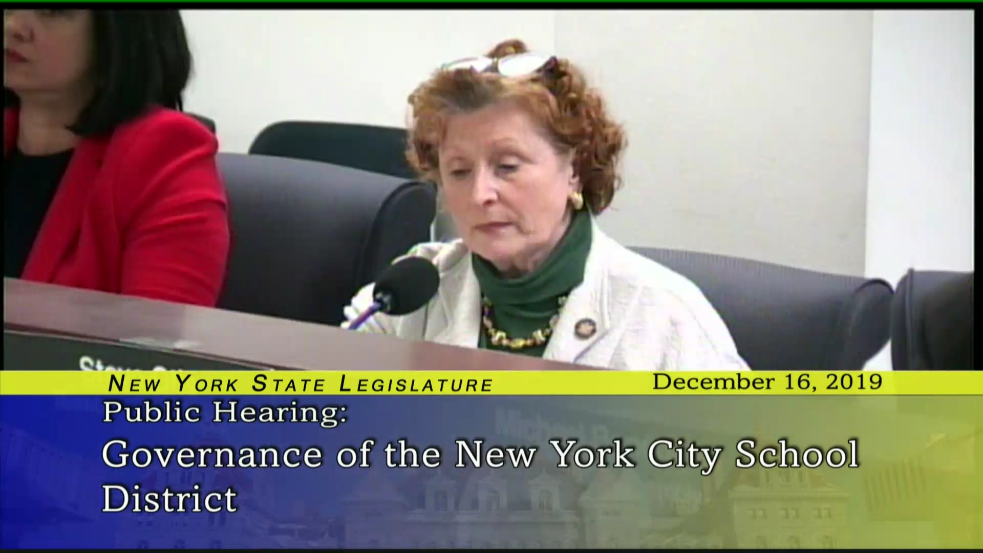 Public Hearing on Current State of NYC School Governance