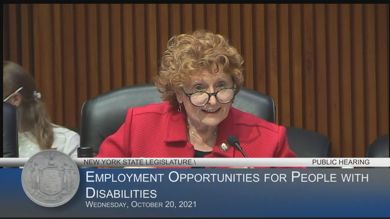 Simon Questions Labor Commissioner During Hearing on Employment Opportunities for People with Disabilities