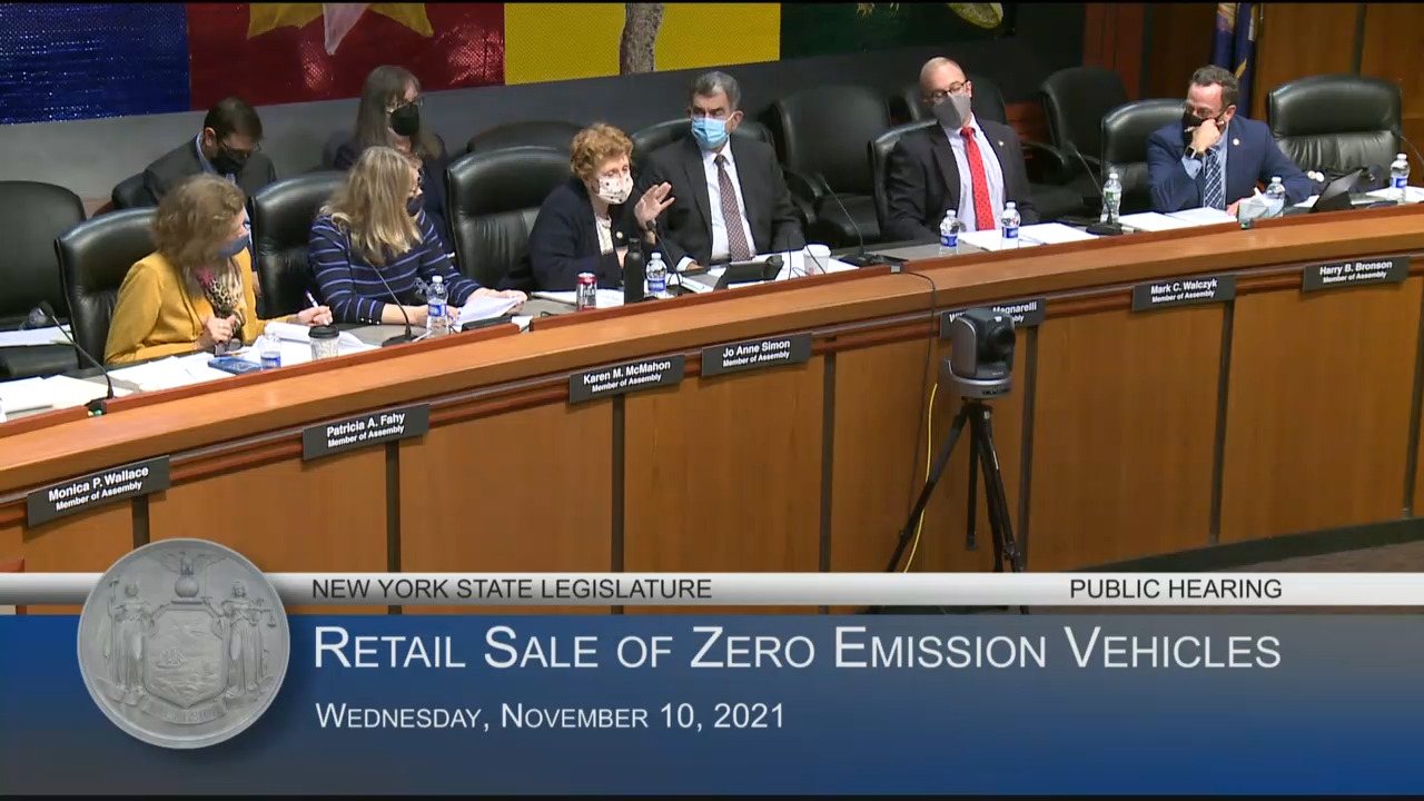 Alliance for Automotive Innovation Representative Testifies During Hearing on Retail Sale of Zero Emission Vehicles
