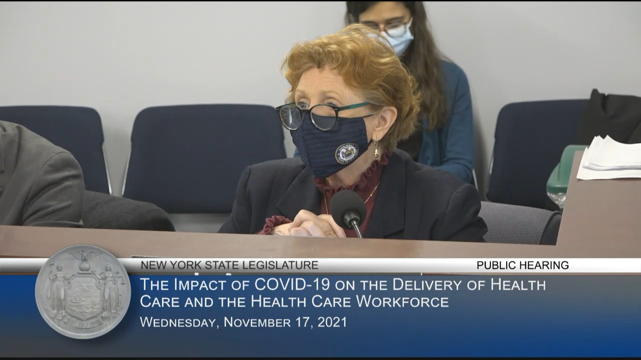 Nurses Association Director Testifies at Hearing On the Impact of COVID-19 On the Delivery of Healthcare and the Workforce