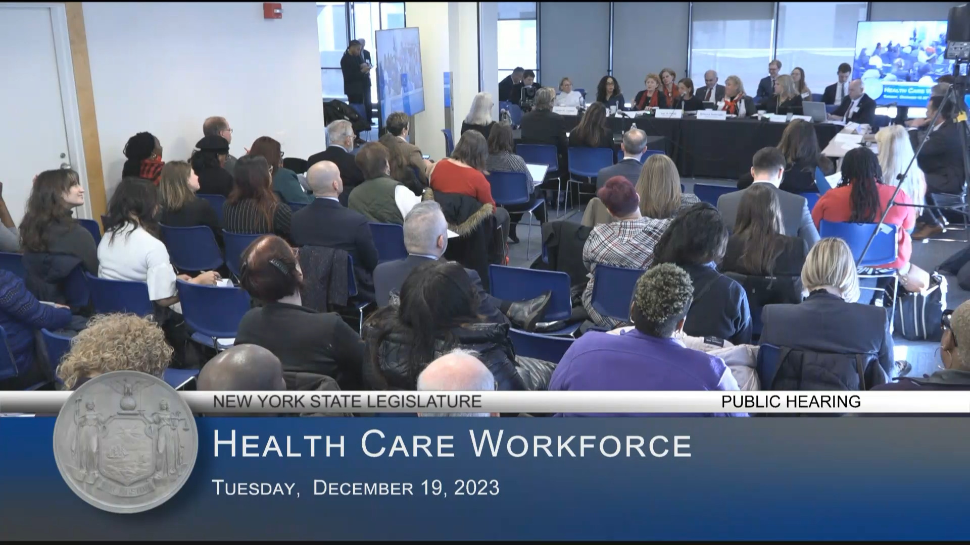 Healthcare Association Leaders Testify at Public Hearing on Status of the Health Care Workforce in New York State