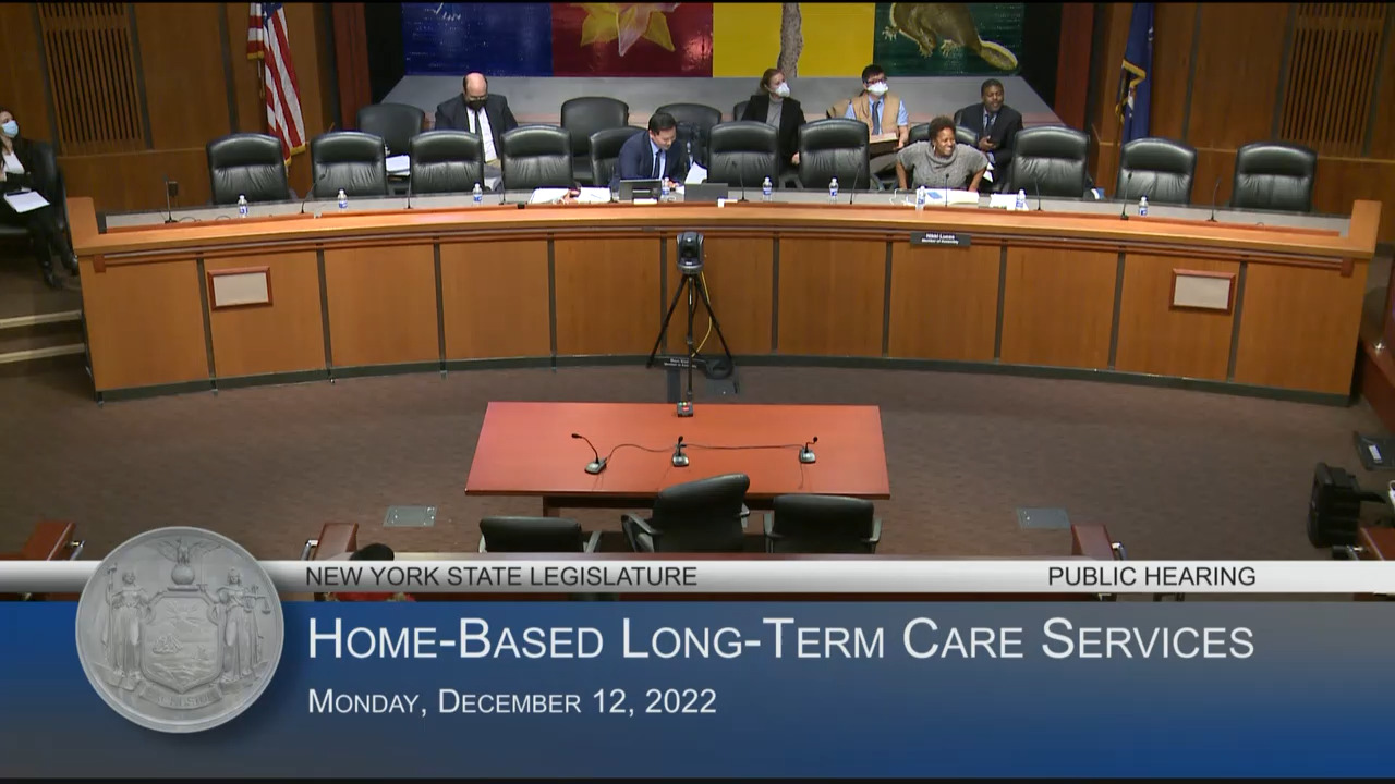 Long-Term Care Advocate Testifies During Hearing on Home-Based Long-Term Care Services