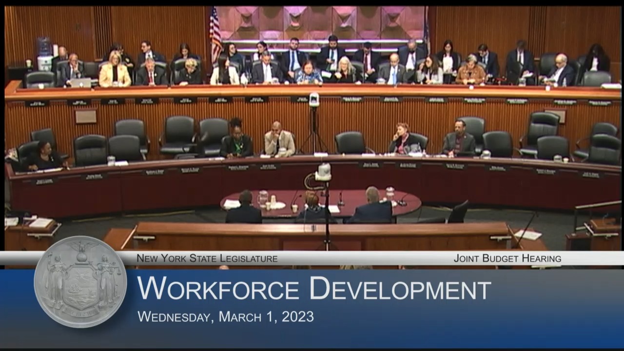 Labor Commissioner Testifies During Budget Hearing on Workforce Development and Labor