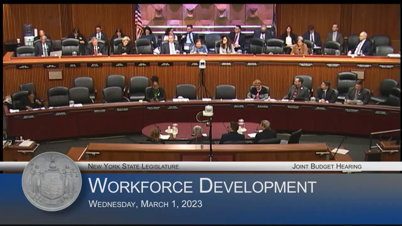Executive Director Testifies During Budget Hearing on Workforce Development and Labor