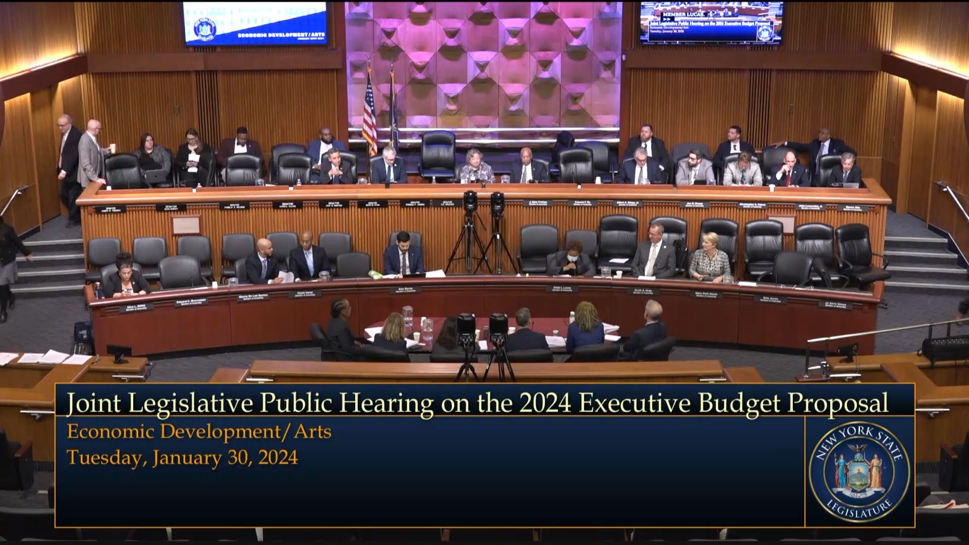 State Commissioners Testify During Budget Hearing on Economic Development