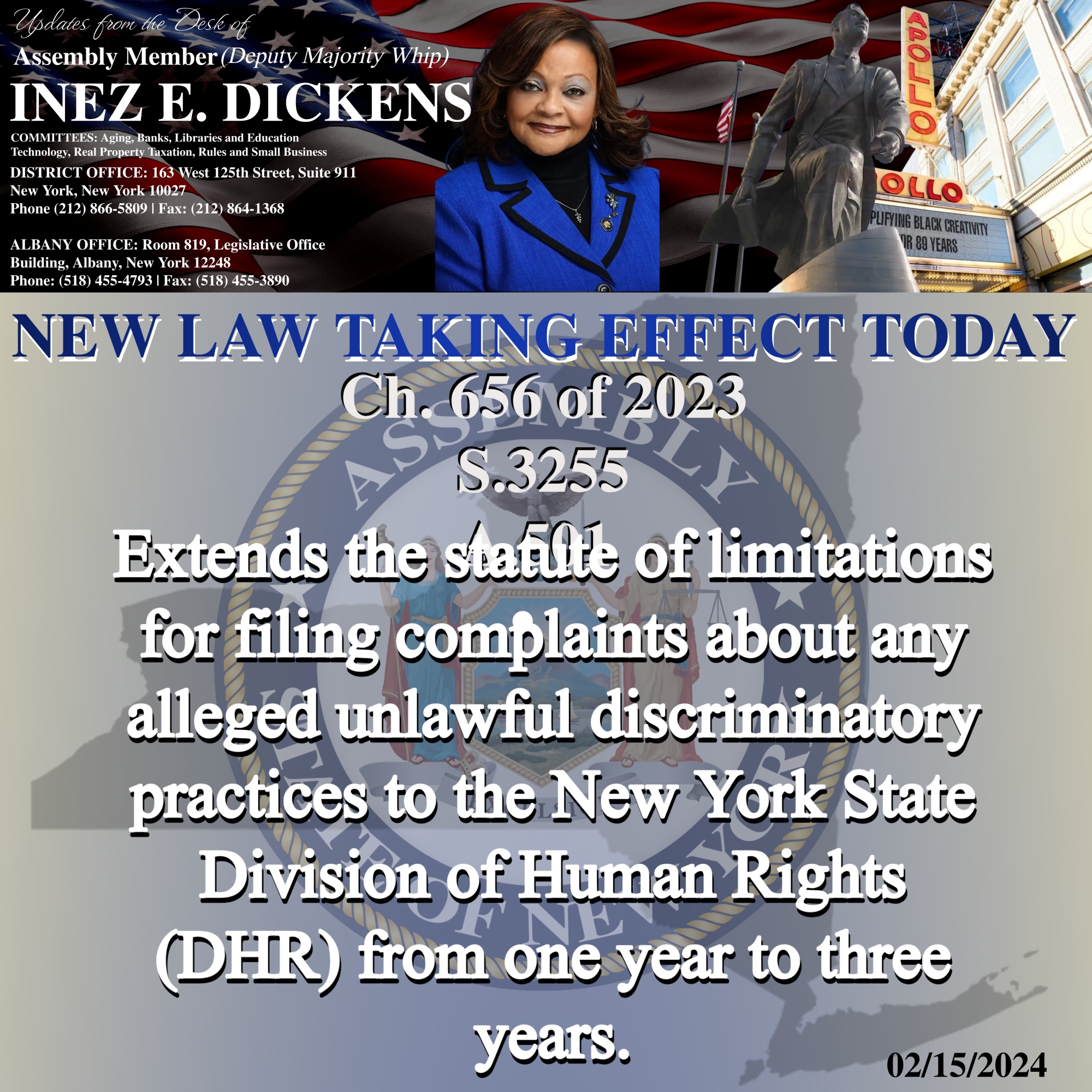 New Laws Feb 15, 2024