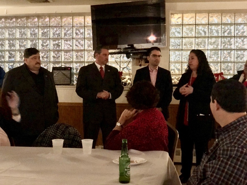 Pheffer Amato, Addabbo, Miller and Ulrich Promote Unity at Joint Holiday Party