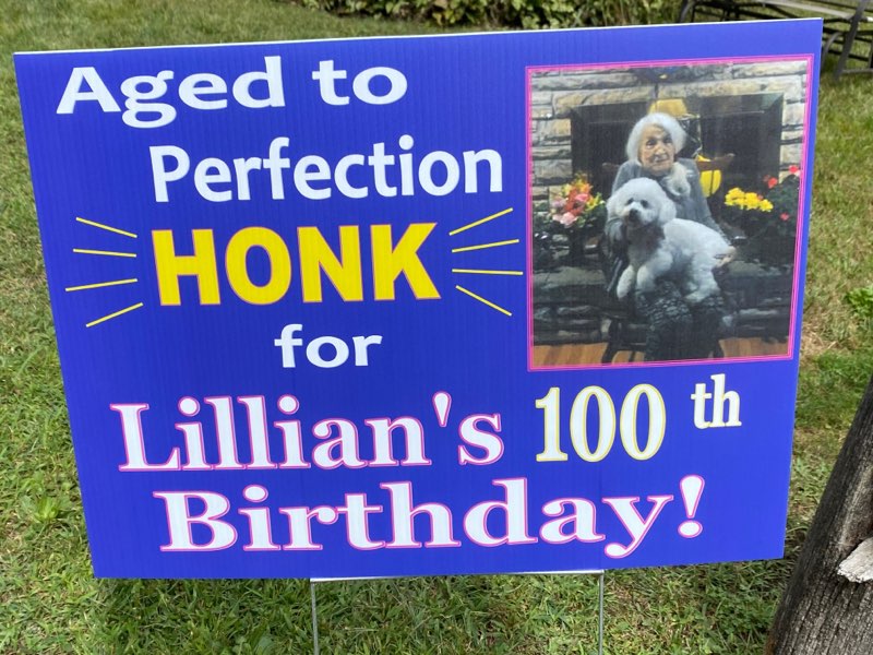 100th Birthday Parade for Lillian Kanches