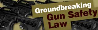 Groundbreaking Gun Safety Legislation Groundbreaking Gun Safety Legislation