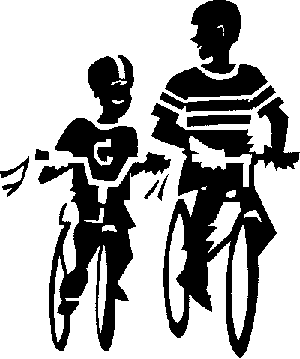 kids on bikes