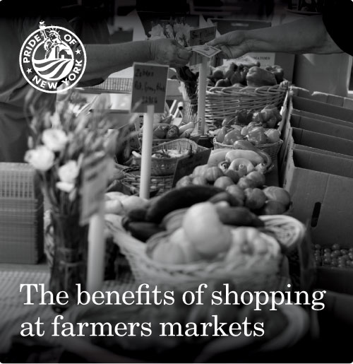 The benefits of shopping at farmers markets