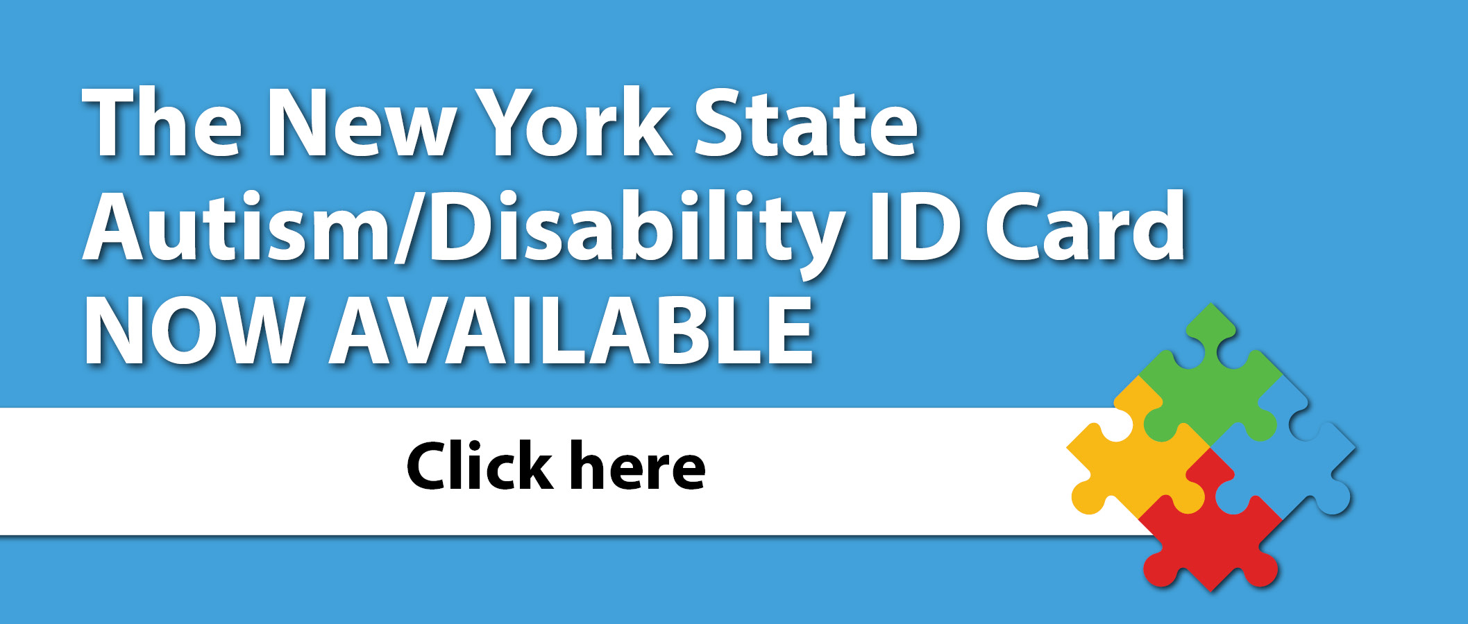 NYS Autism/Disability Card