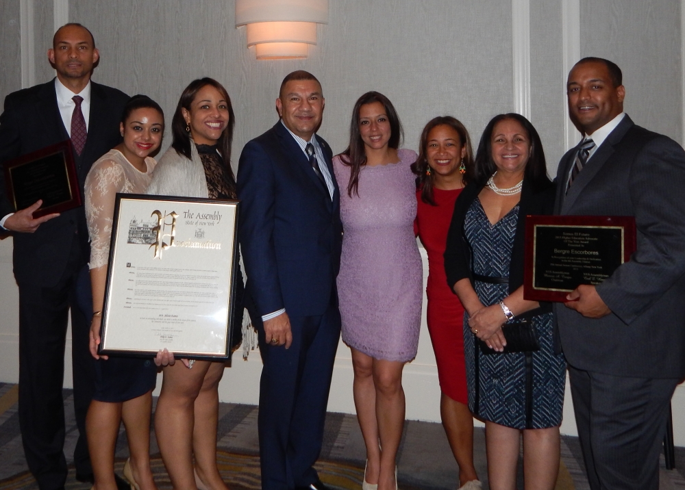 Assemblyman Phil Ramos was proud to present several awards during the 2015 Somos El Futuro conference. Among the recipients were: Roger de los Santos, Education Champion of the Year Award; Bergre Esc