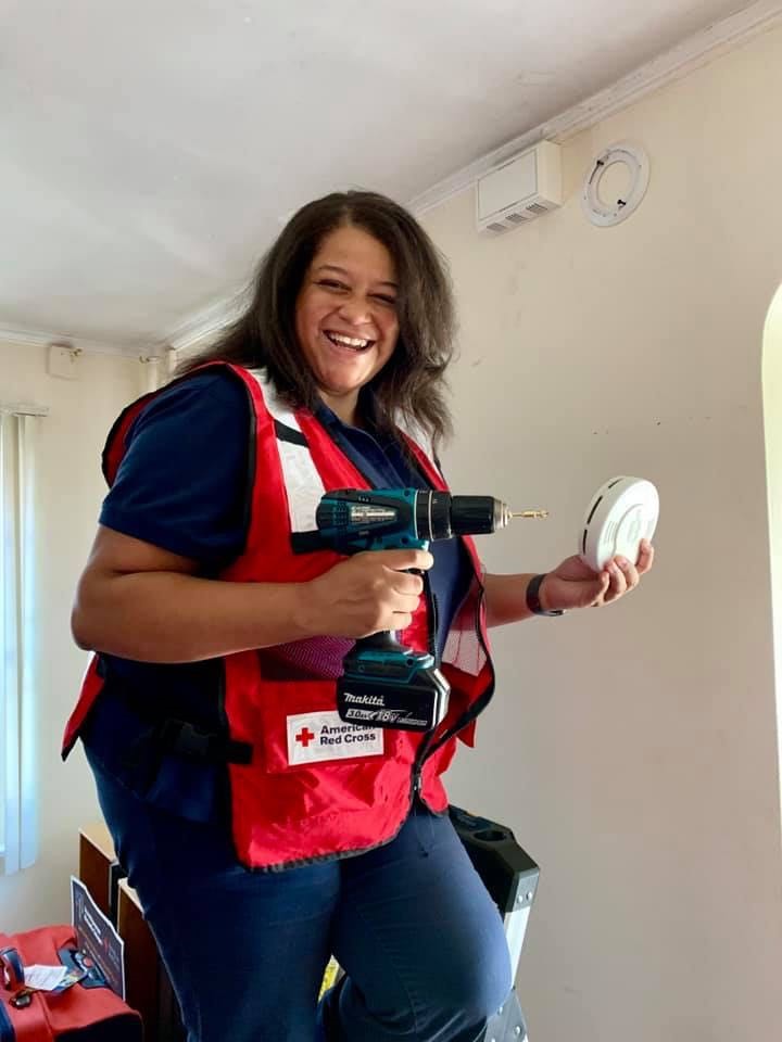American Red Cross partnered with Assemblywoman Solages to install hundreds of fire alarms in the district as part of the Sound the Alarm campaign to end home fires.