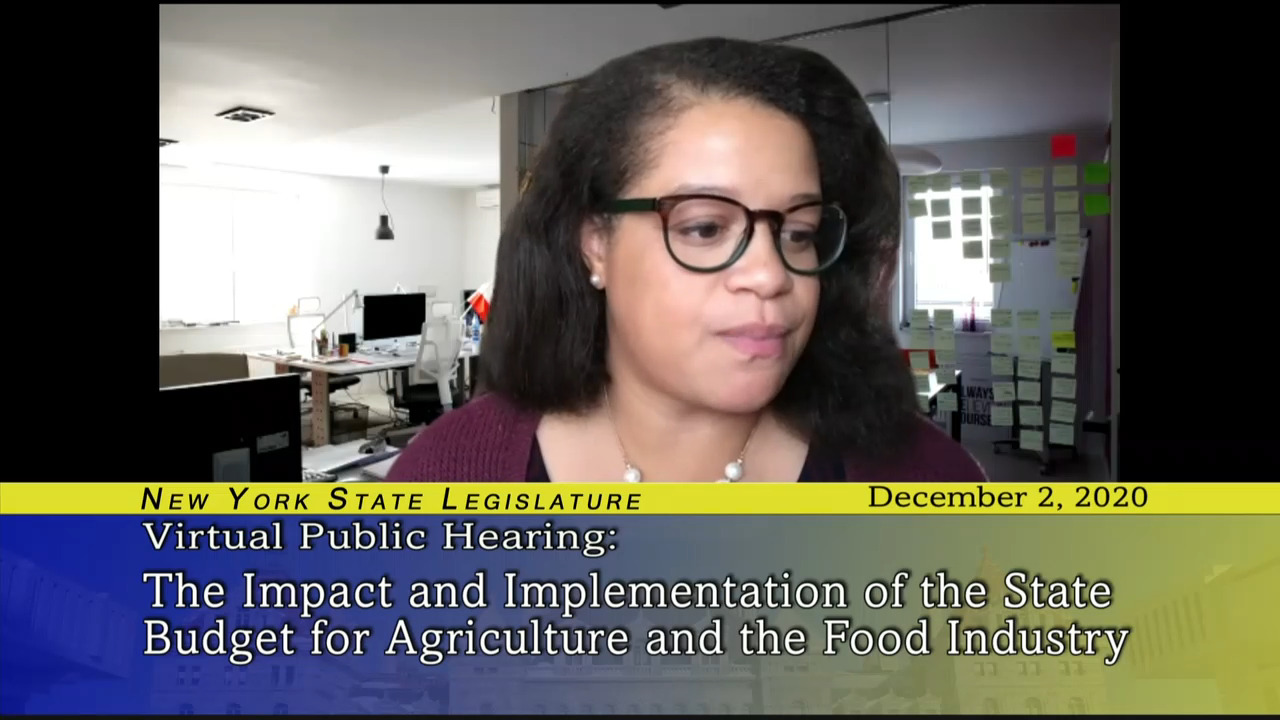 Public Hearing on Impact and Implementation of State Budget for Agriculture
