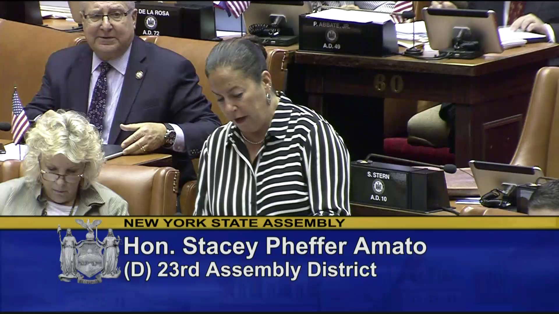 Assemblywoman Pheffer Amato Introduces Ricky Byrd