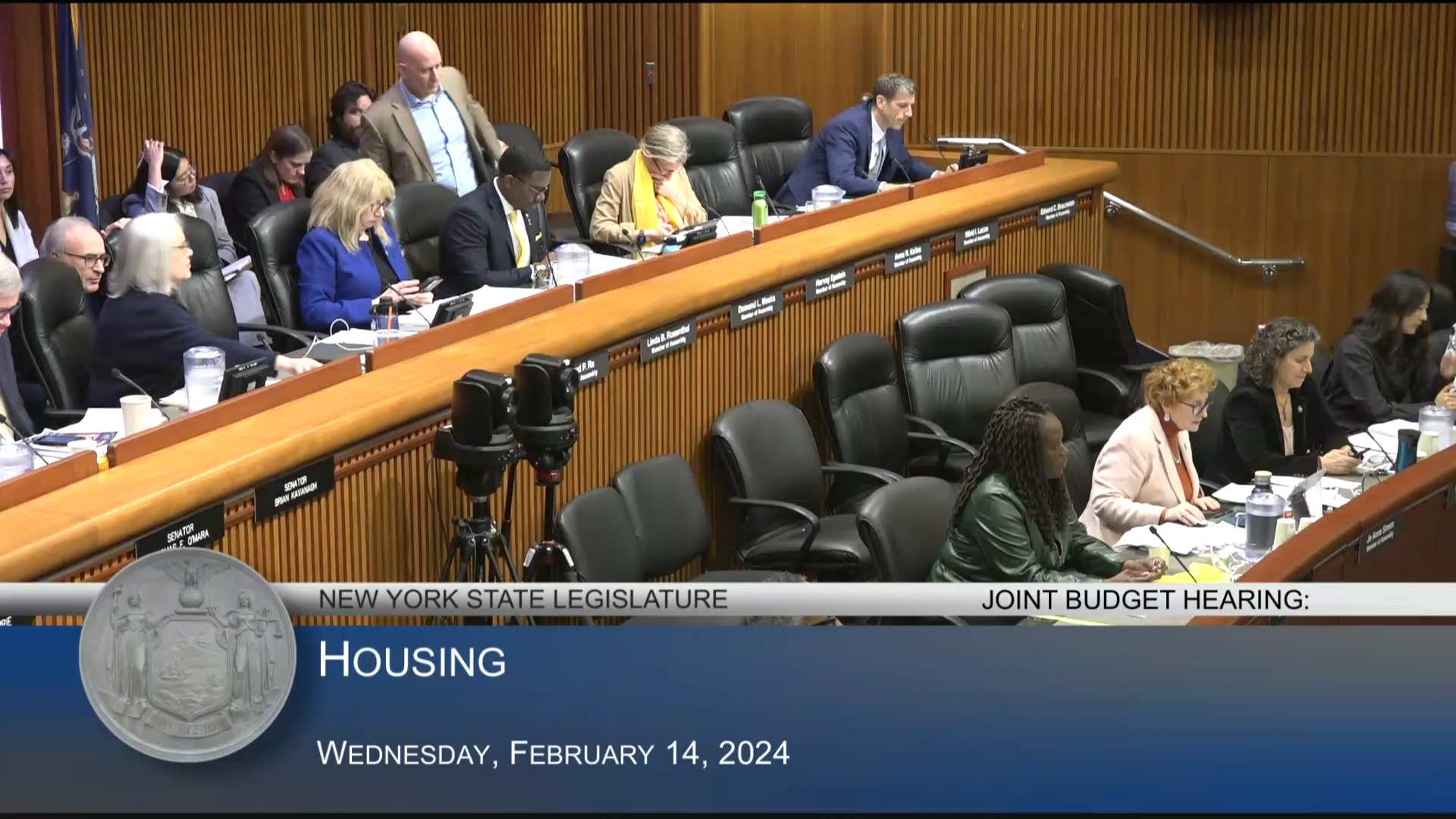 NYS Homes & Community Renewal Commissioner Testifies During Budget Hearing on Housing
