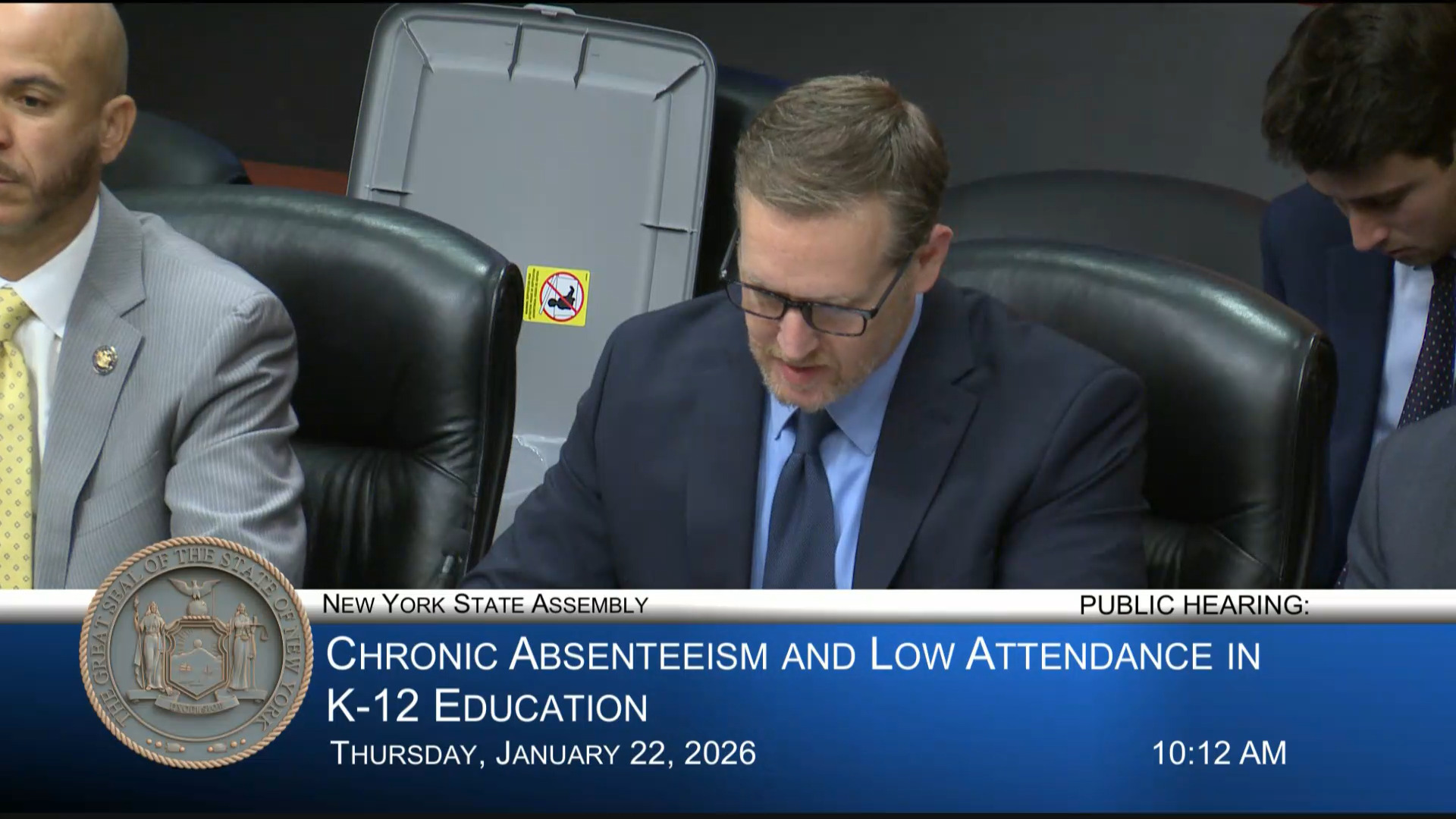 Hevesi Co-Chairs Public Hearing on the Causes of Chronic Absenteeism and Low Attendance in NYS Schools