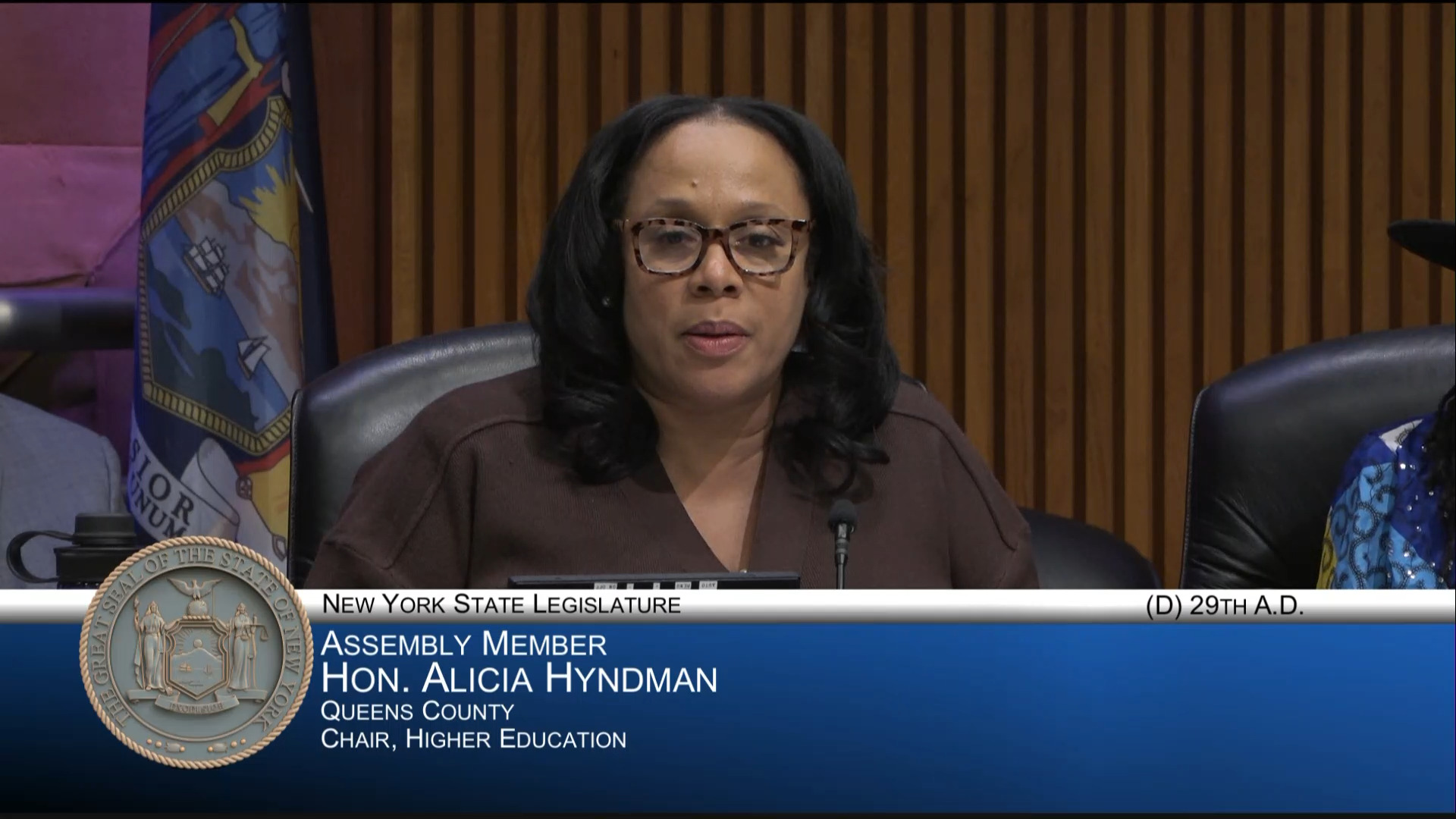 Hyndman Questions Dr. Guillermo Linares During Joint Budget Hearing on Higher Education