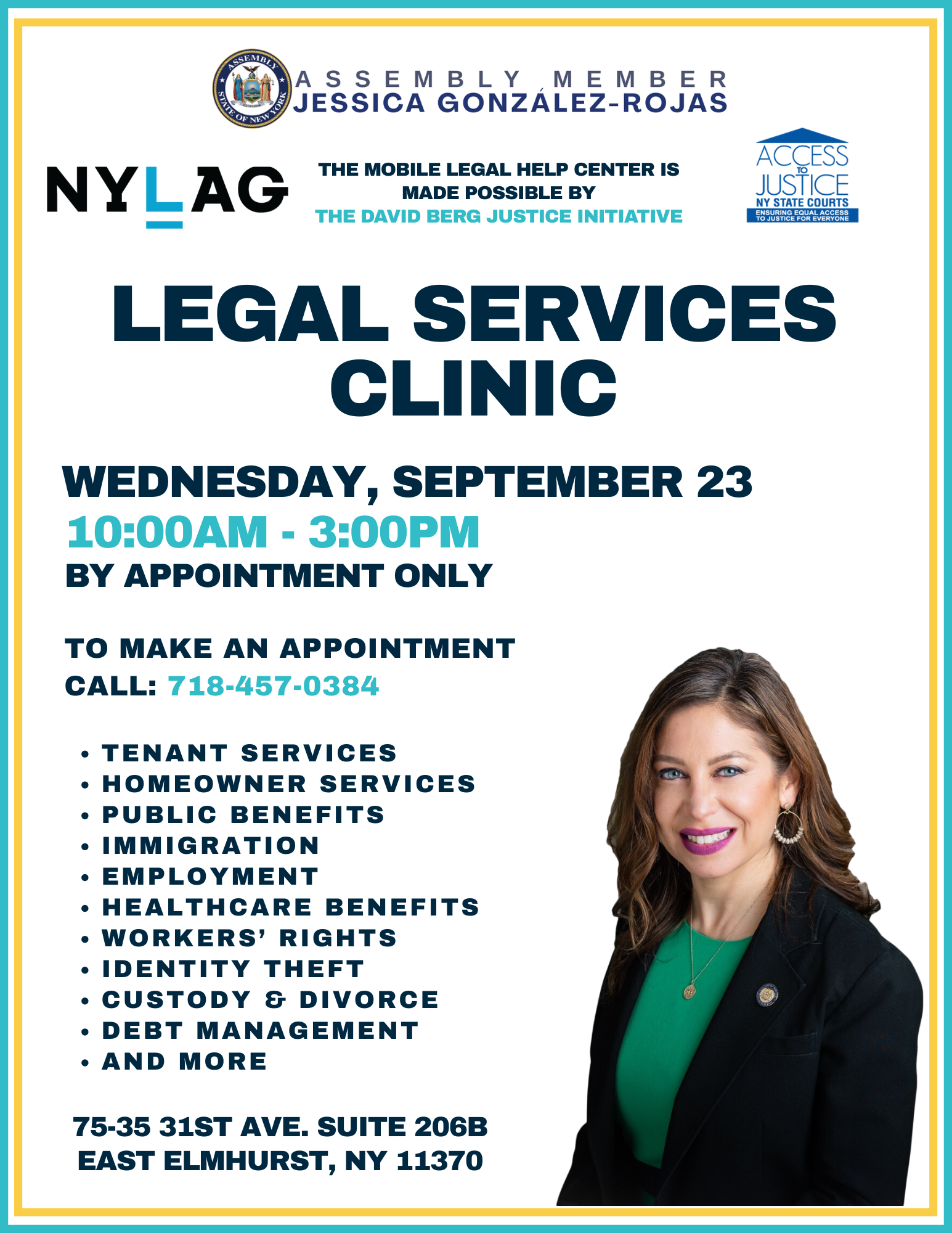 Legal Services Clinic - September 23, 2026