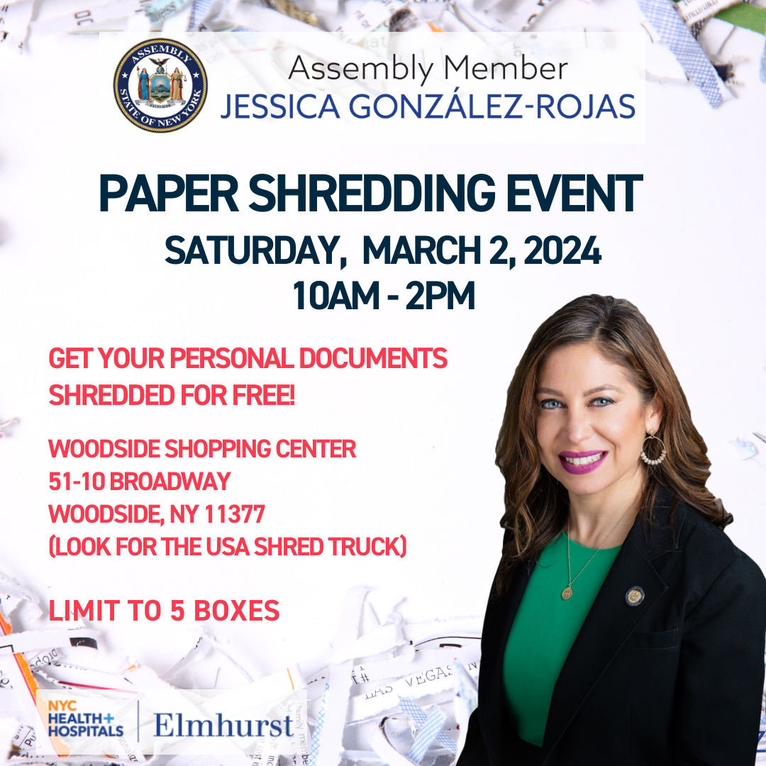 Paper Shredding Event- March 2, 2025