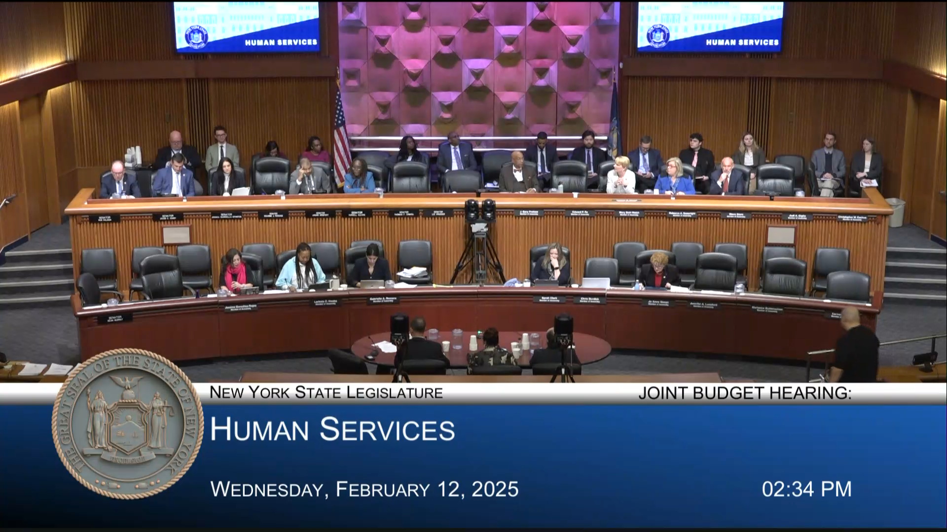 Office of Aging Acting Director Testifies During Joint Budget Hearing on Human Services