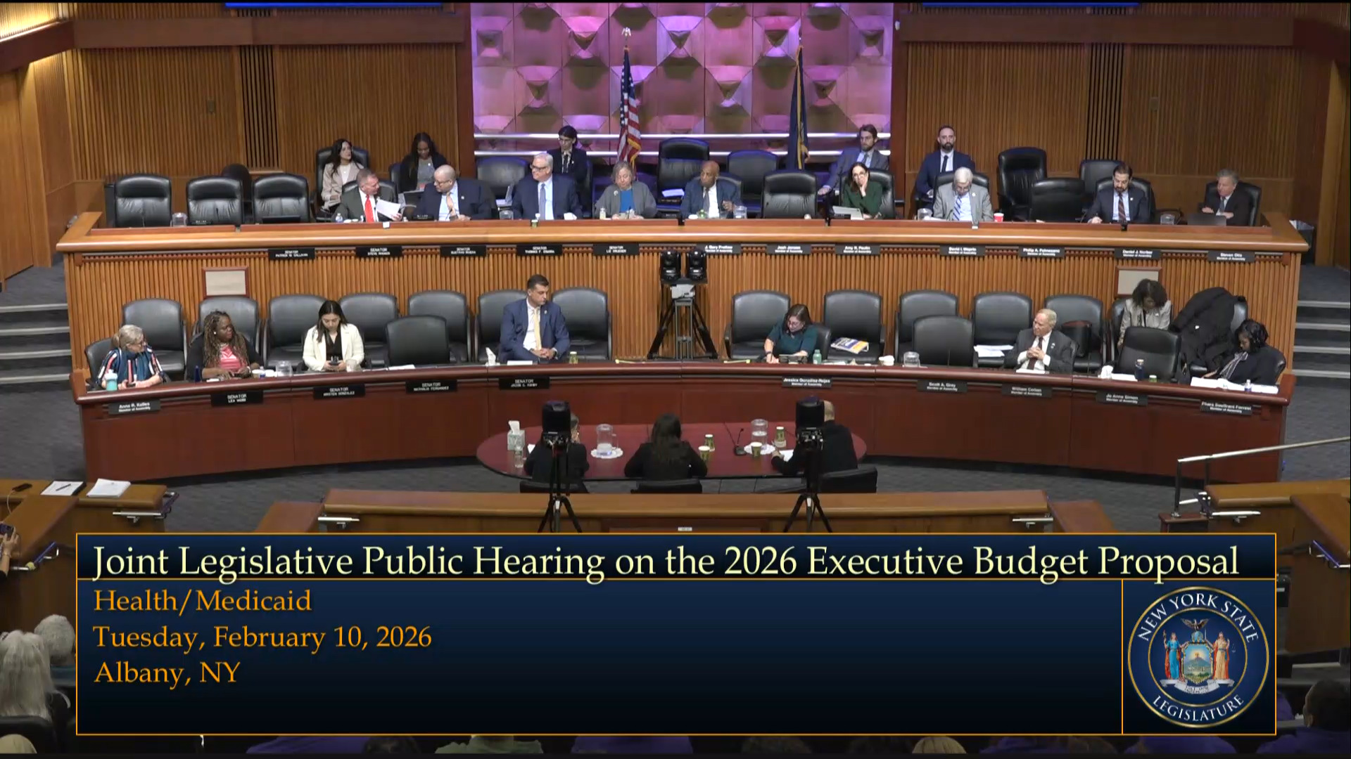 Union Officials Testify During Budget Hearing on Health and Medicaid