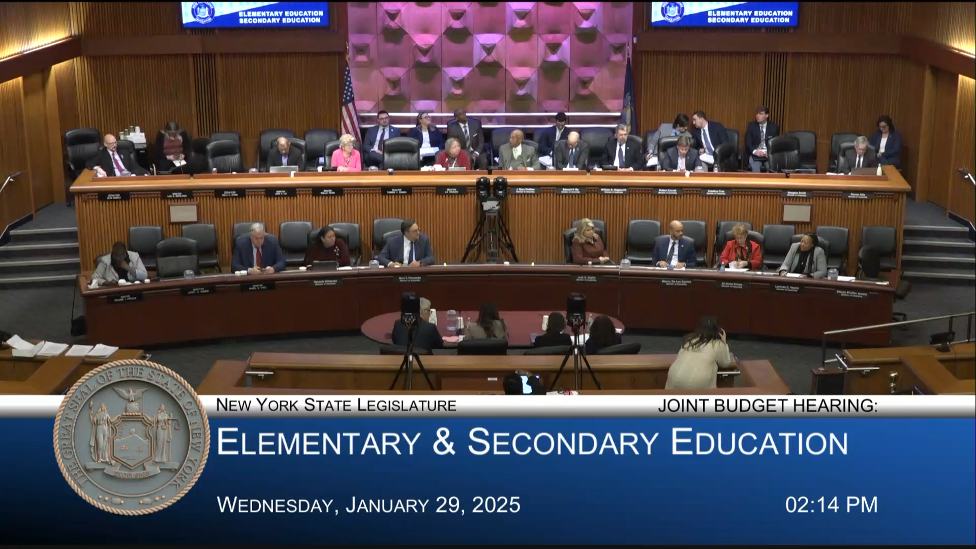 Education Organizations Testify During Budget Hearing on Primary and Secondary Education