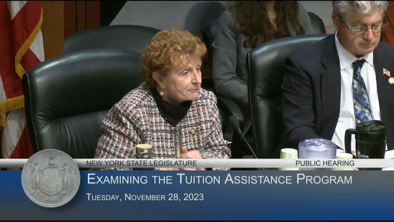 CUNY Staff Members Testify at Hearing on the Status of the NYS Tuition Assistance Program