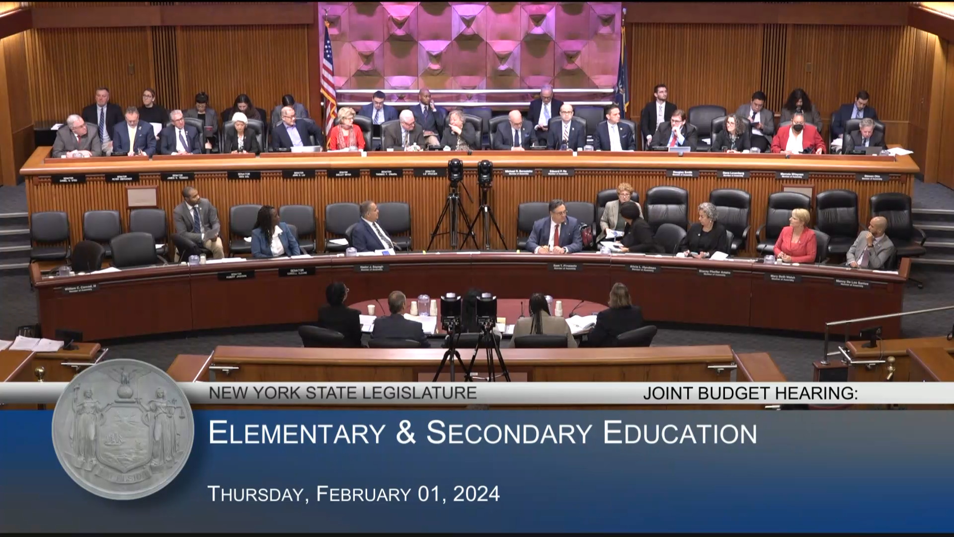Education Commissioner Testifies During Budget Hearing on Elementary and Secondary Education