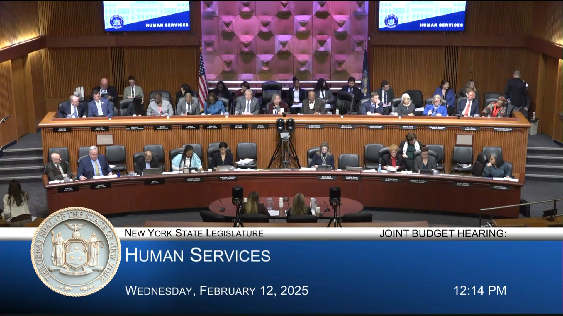 OTDA and OCFS Commissioners Testify During Joint Budget Hearing on Human Services