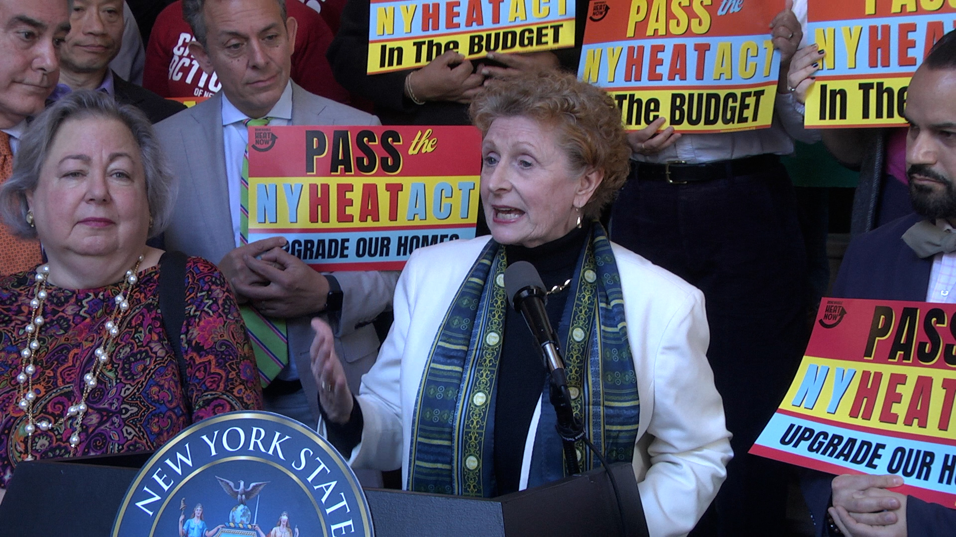 Simon Urges Passage of the NY HEAT Act