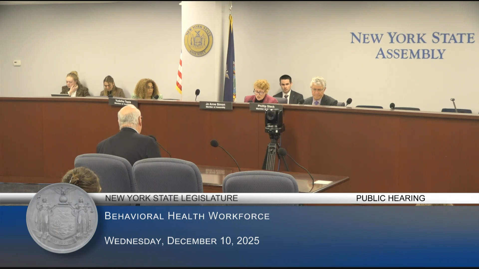 MHANYS CEO Testifies at Public Hearing on the Status of the Behavioral Health Workforce