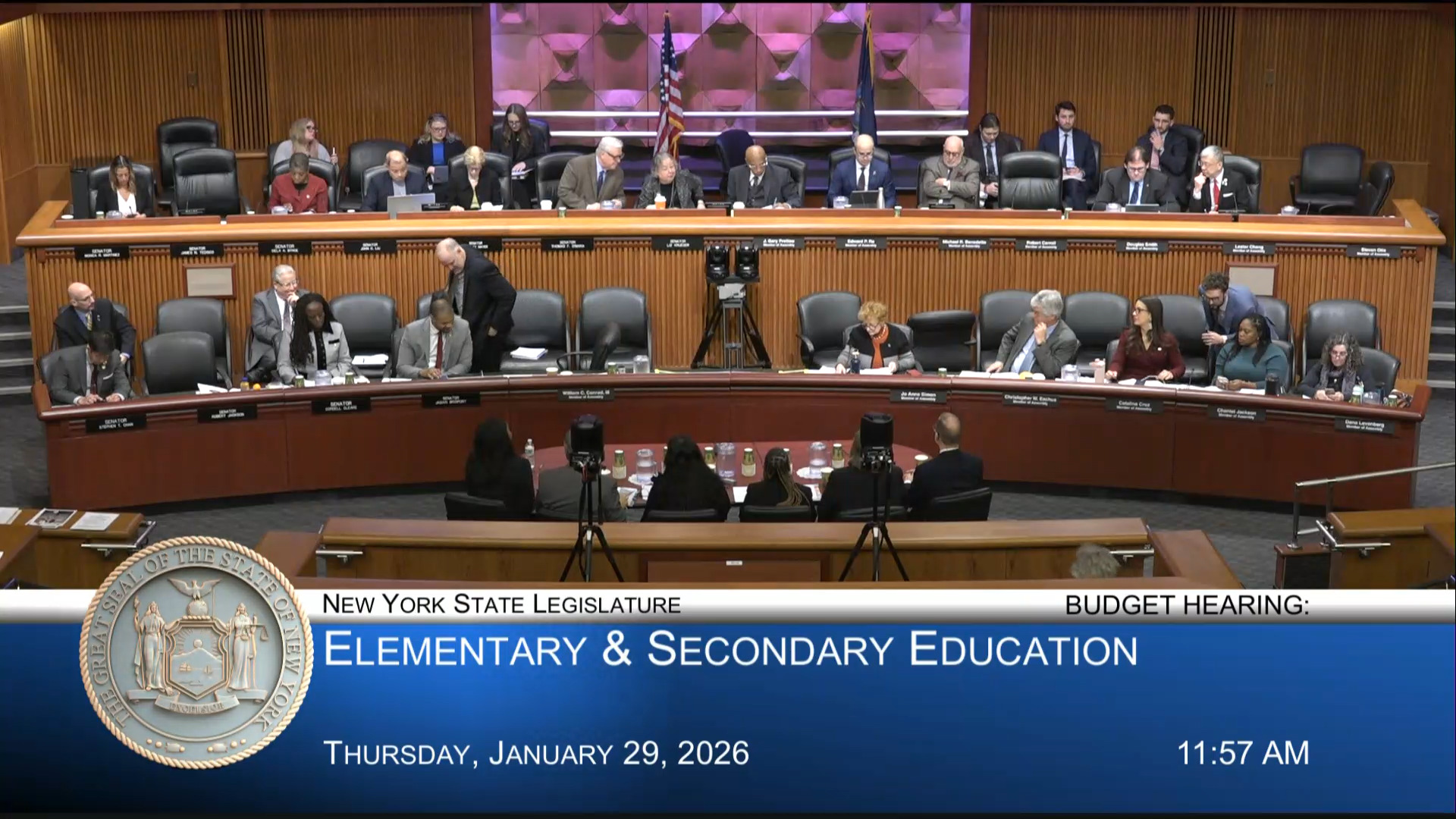 Education Commissioner Testifies During Budget Hearing on Elementary and Secondary Education