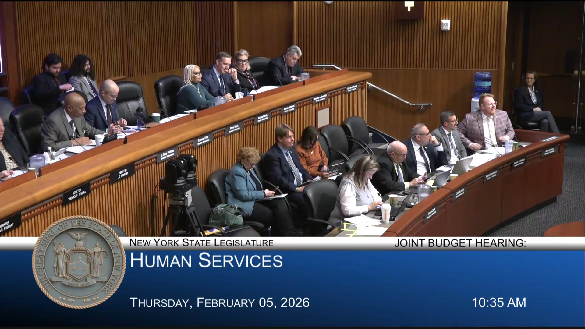 OTDA Commissioner Testifies During Joint Budget Hearing on Social Services