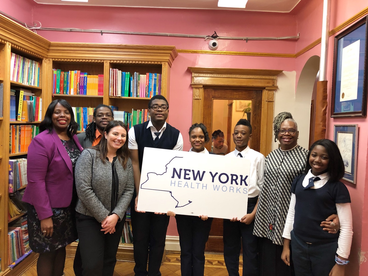 Assemblywoman Latrice Walker attends New York Health Works event.