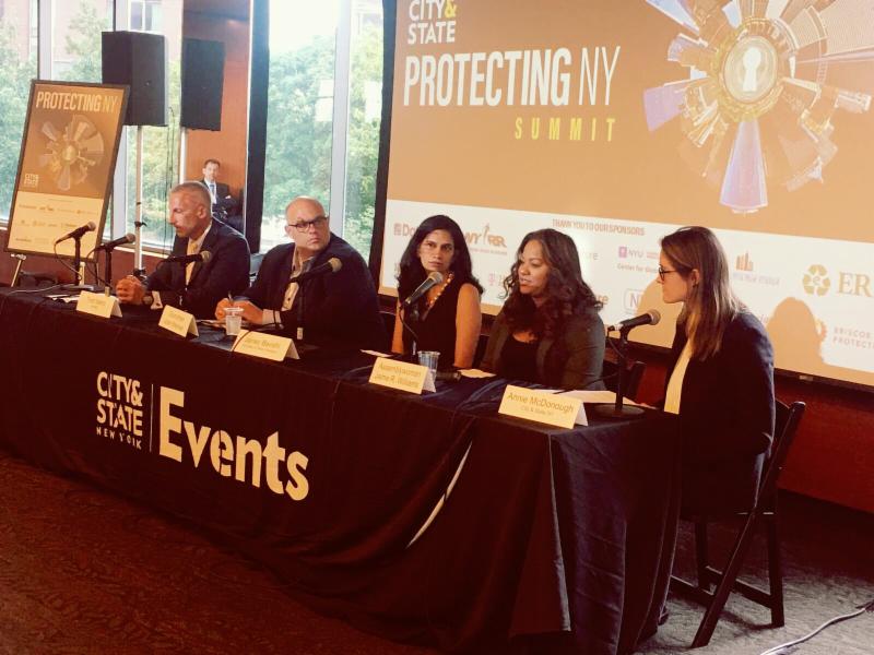 City and State Magazine's Protecting NY Panel Discussion on Disaster Management and Prevention Solutions.