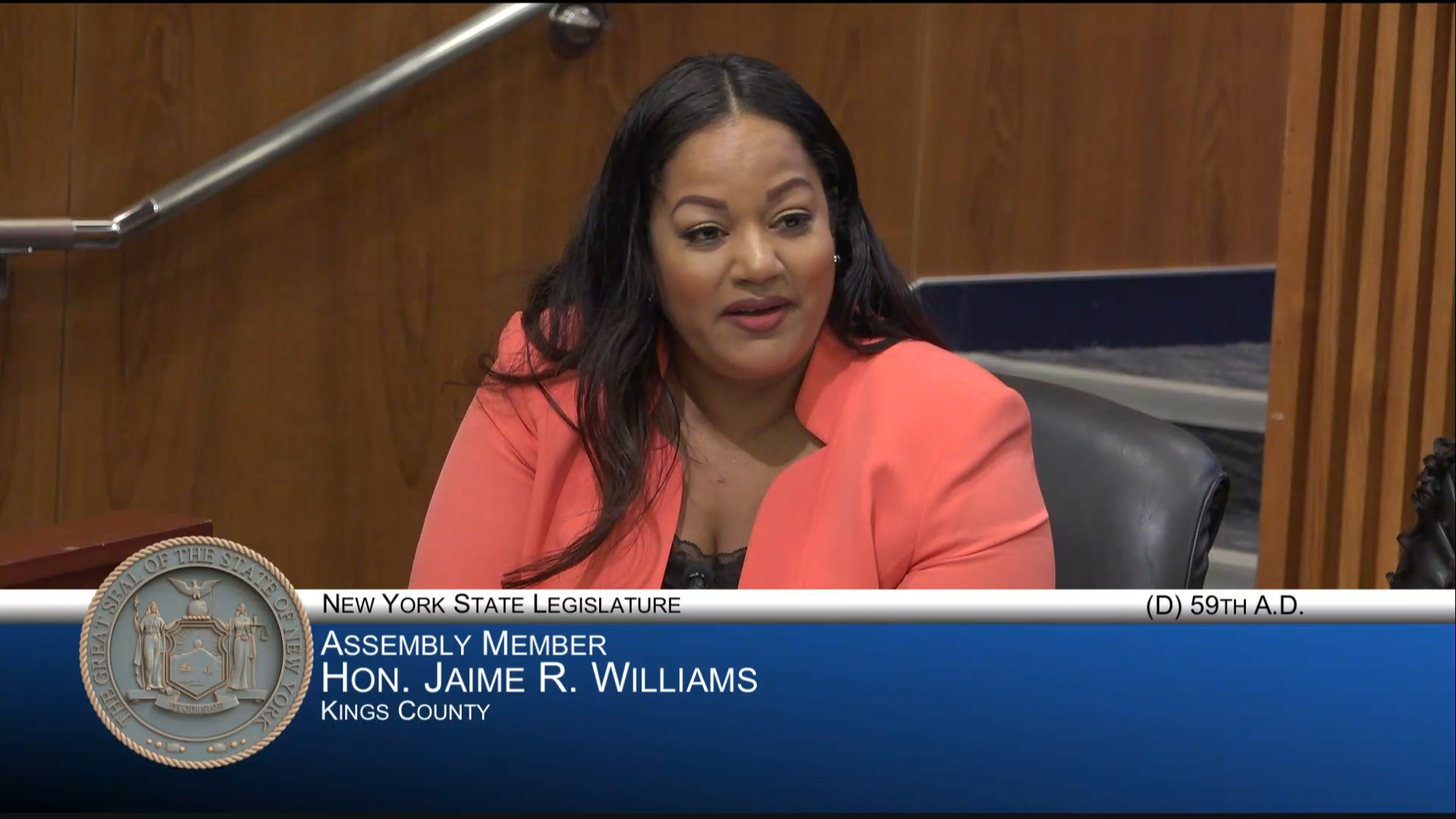 DOT Commissioner Testifies During a Joint Budget Hearing on Transportation