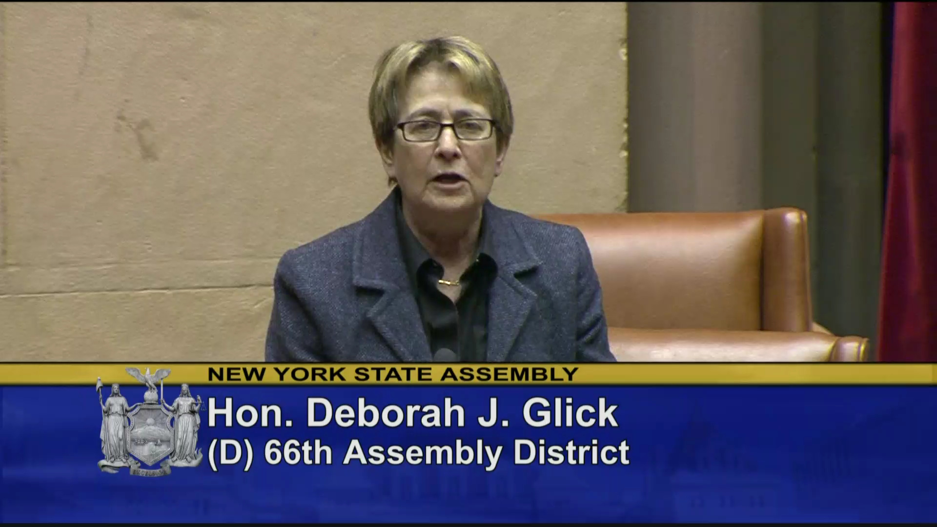 Glick in Opposition of Healthcare Amendments to the NYS Budget