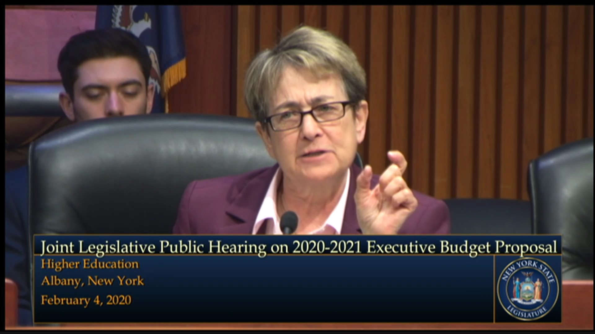 CUNY Chancellor Testifies at Higher Education Budget Hearing