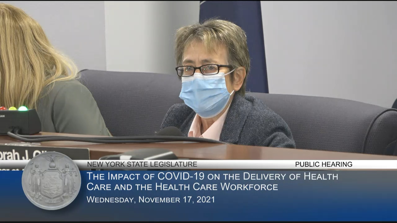 HANYS President Testifies at Hearing On the Impact of COVID-19 On the Delivery of Healthcare and the Workforce