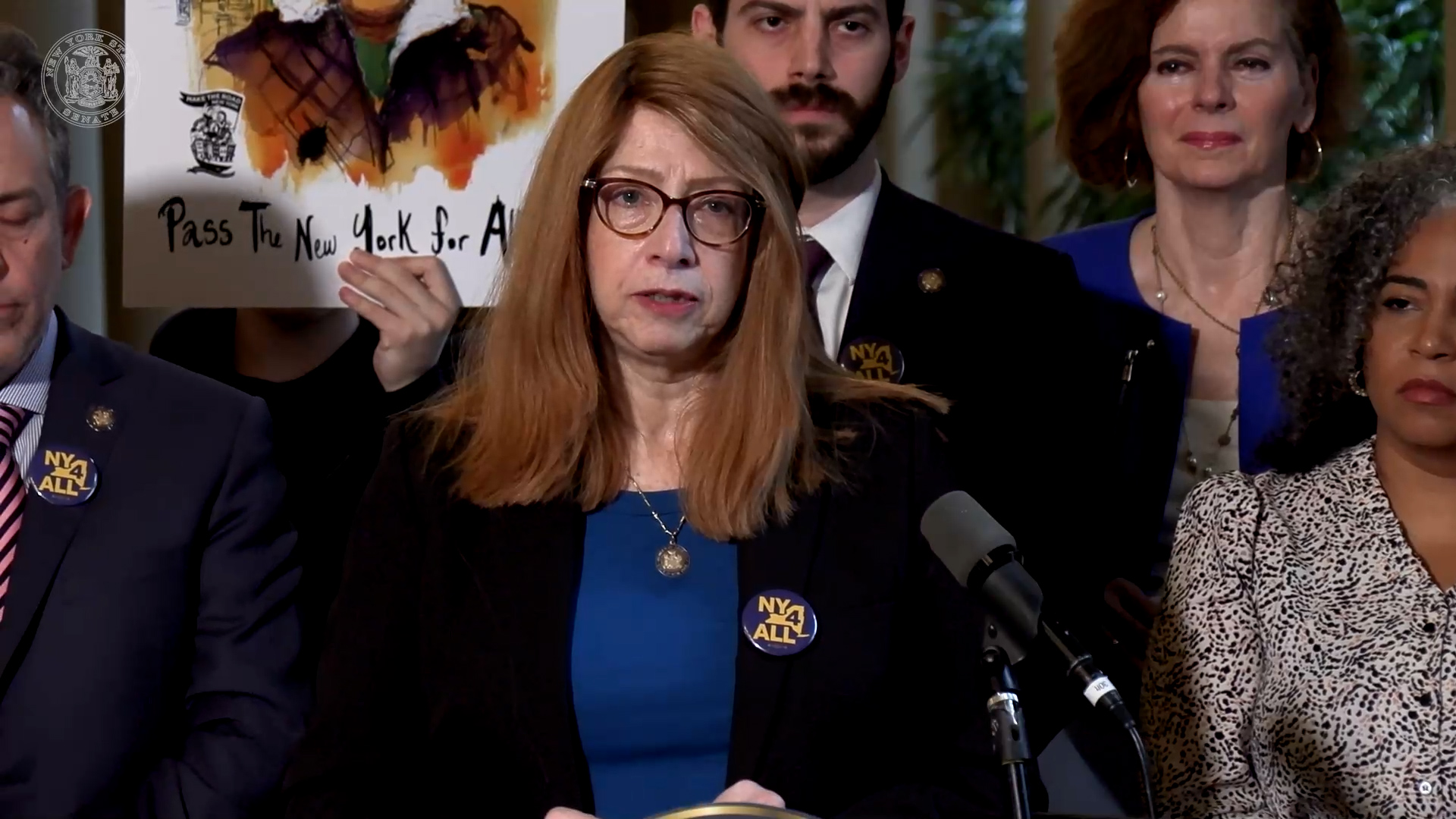 Rosenthal Calls for Passage of New York For All Act