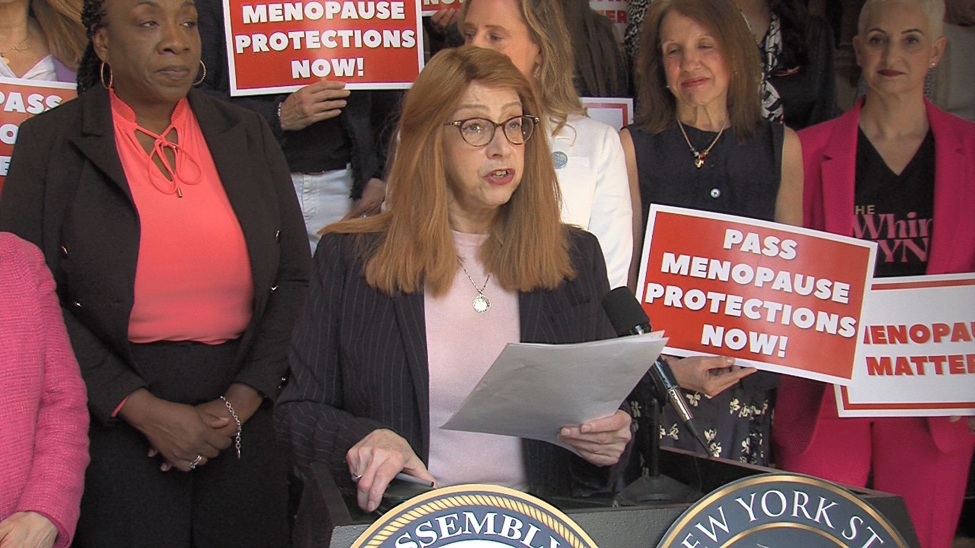 Rosenthal Calls for Passage of Menopause Protection Legislation